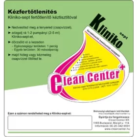 Clean Center Kliniko-Sept KÍSÉRŐMATRICA