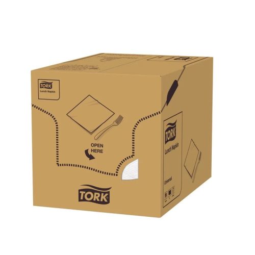 Tork szalvéta Universal 30/1, FEHÉR, 100lap/csg, 28csg/karton