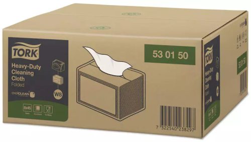 Tork ipari papír Multipurpose Cloth 530, Small Pack (1 rétegű, 45 lap/csg, 8 csg/karton)