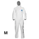 Tyvek 500 Xpert védőruha CHF5, kat. III. fehér "M" 168-176 cm