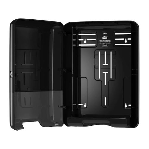 Tork adagoló H3 Z és C hajtású kéztörlőkhöz - ütésálló műnyag, fekete