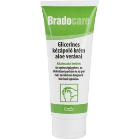 Bradocare kézápoló krém 100ml glicerines aloe vera
