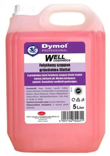 Dymol Well krémszappan 5L gránátalma