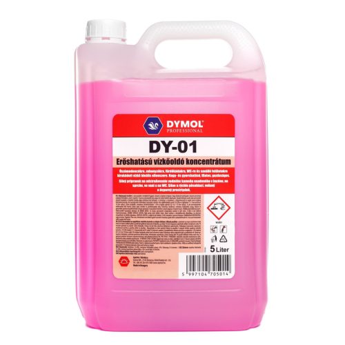 Dymol DY-01 erős hatású vízkőoldó koncentrátum 5L (96 kanna/raklap) (96kanna/raklap)