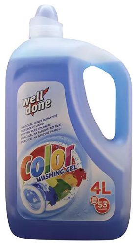 Well Done folyékony mosószer 4L color