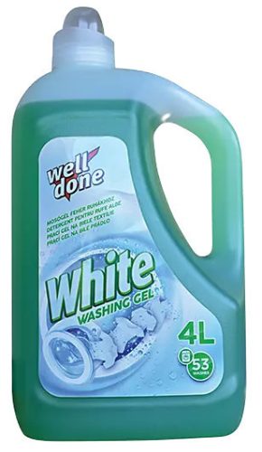 Well Done folyékony mosószer 4L fehér