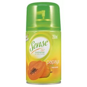   Well Done Sense Légfrissítő utántöltő 250ml (12db/karton) Papaya