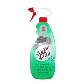   Well Done Konyhai fertőtlenítő hatású tisztítószer szórófejes 750ml (18db/karton)