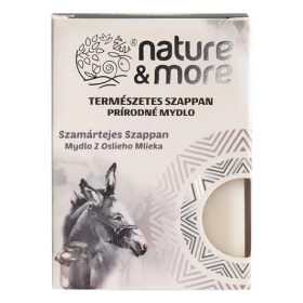   Well Done Nature&more természetes szappan 100g (48db/karton) szamártejes