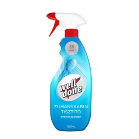   Well Done zuhanykabin tisztítószer szórófejes 750ml (18db/karton)