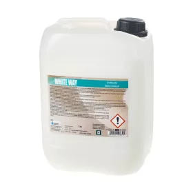   White Way fertőtlenítő hatású, folyékony mosószer, klórmentes, kellemes illatú, baktericid, fungicid hatású 5kg
