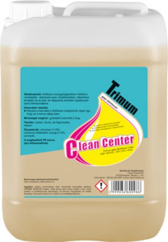 Clean Center Trimum gépi öblítőszer 5L