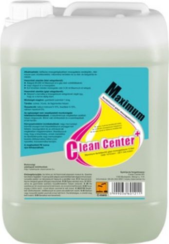 Clean Center Maximum fertőtlenítő gépi mosogatószer 5L (6 kg)