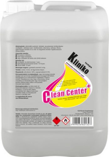 Clean Center Kliniko-Tempo kéz- és felületfertőtlenítő szer 5L