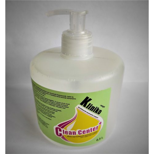 Clean Center Kliniko-Sept fertőtlenítő kéztisztító szappan 0,5L