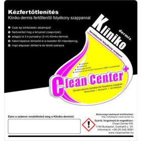 Clean Center Kliniko-dermis kísérőmatrica