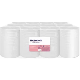   Harmony tekercses törlő 2r., fehér, 55m/tek, 12tek/karton, 44karton/raklap