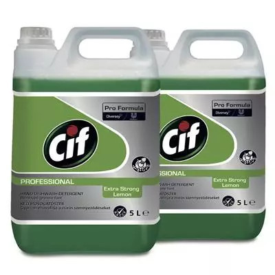 Cif Dishwash kézi mosogatószer 5L Extra Strong Lemon