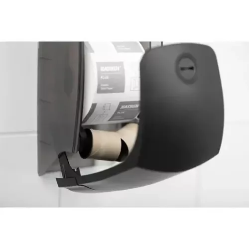 Katrin System Toilet Dispenser toalettpapír adagoló rendszer tekercsekhez – fekete