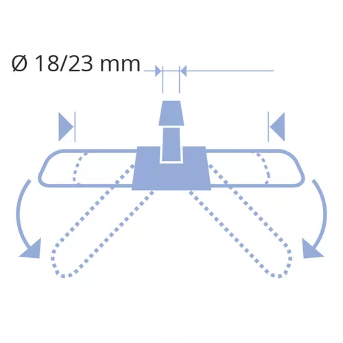 TTS Moptartó - 60cm, fém, bebújós