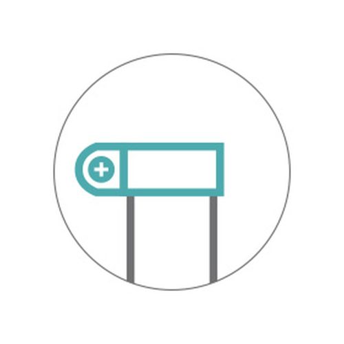 TTS Padlólehúzó fém 75cm