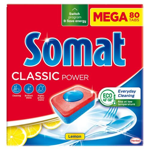Somat mosogatógép kapszula Classic Power 80db-os