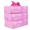 Gumikesztyű Maxter nitril PÚDER NÉLKÜLI RÓZSASZÍN "S" 100db/doboz, 10doboz/karton