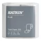 Katrin Plus toalettpapír kistekercses 3r., hófehér, 300lap/tek, 4tek/csg, 6csg/karton, 55karton/raklap