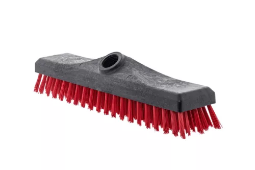 Bonus Bodtrix padlósuroló kefe fej 30cm (24db/karton) - Piros