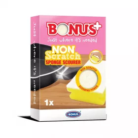   Bonus+ karcmentes mosogatószivacs (48db/gyűjtő,  576db/karton)