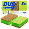 Bonus+ DUO karcmentes mosogatószivacs 3db/csg (24csg/karton)