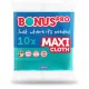BonusPro MAXI Általános törlőkendő zöld 10db/csg  (20csg/karton)