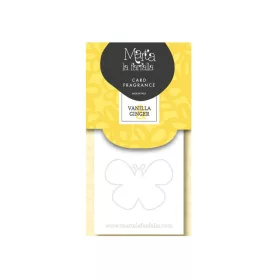  Marta la Farfalla Card autóillatosító (12db/karton) Vanilia&Ginger