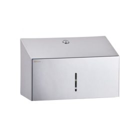   Merida hajtogatott kéztörlő adagoló mini, rozsdamentes, polírozott