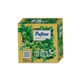   Pufina kozmetikai kendő fehér, 3 rétegű, 60db/csg, 24doboz/karton, 40karton/raklap