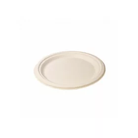 Cukornád kerek lapostányér 22cm 50db/csg (12csg/karton)
