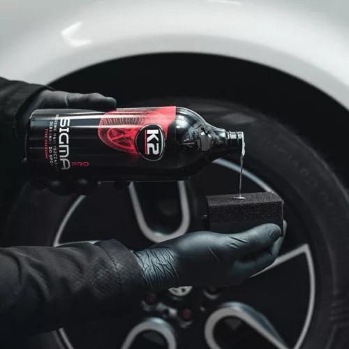 K2 SIGMA PRO 1L - fényes gumiápoló gél