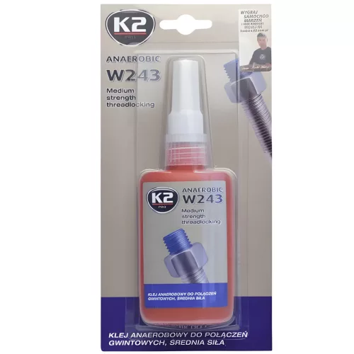 K2 243 ANAEROBIC 50g csavarrögzítő