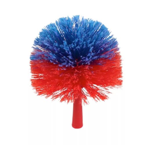 Pókhálózó kerek kefe, teleszkópos nyéllel (2x75 cm)