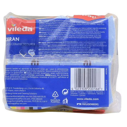 Vileda Ceran főzőlap tisztító szivacs 2 db-os