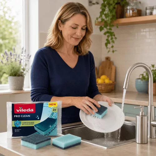 Vileda Pro Clean mosogató szivacs 2 db-os