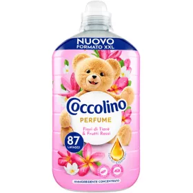   Coccolino öblítő koncentrátum Fiori di Tiare & Frutti Rossi - egzotikus gyümölcsös illat 1,827 L, 87 mosás