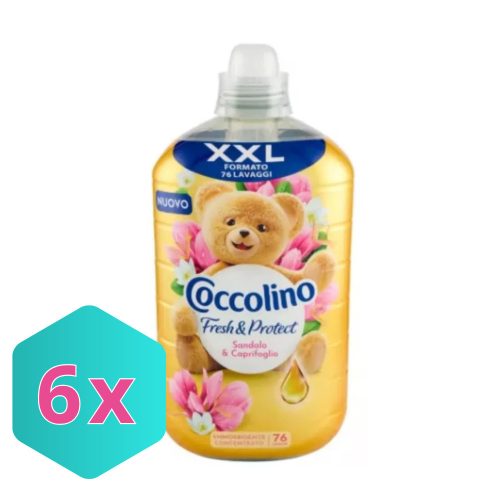 Coccolino Fresh&Protect öblítő 1,750L Sandalo&Caprifoglio KARTON - 6 db