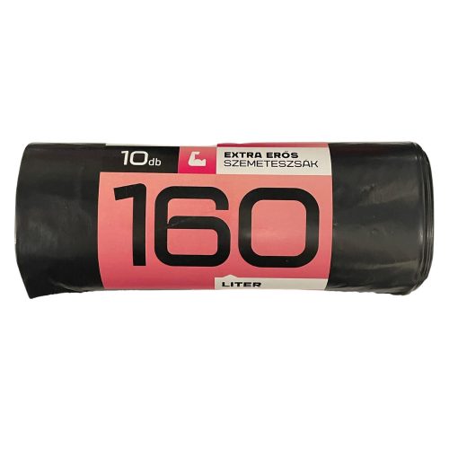 Mamuth szemeteszsák extra erős, 160L, 120x80cm, 10db/tekercs