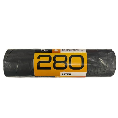 Mamuth szemeteszsák extra erős, 280L, 135x115cm, 10db/tekercs