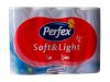 Perfex Soft&Light WC papír, hófehér - 3 rétegű 24 tekercses