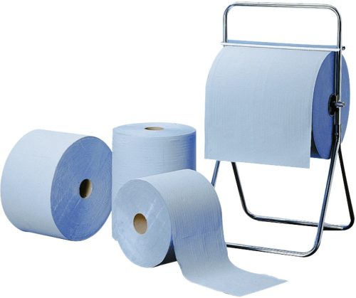 PRIOR SuperBlue 3 rétegű Ipari törlőpapír 100% cellulóz, KÉK 175 méter/tekercs (2 tekercs/zsugor)