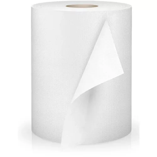 Prior tekercses törlő mini, 2r., fehér, 14cm, 50m/tek, 12tek/karton, 44karton/raklap