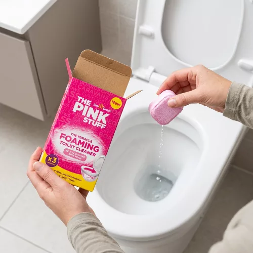 The Pink Stuff habos WC-tisztító 3x100g