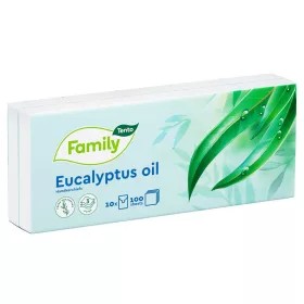 Tento Eucalyptus papírzsebkendő 3 réteg, 10x10 db/csomag